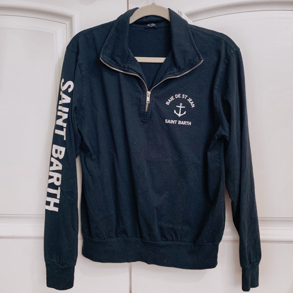 brandy saint barth quarterzip